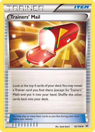 Trainers' Mail 092  - Uncommon