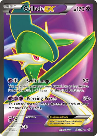 Gallade EX (99 Full Art) (99 Full Art) 099/108  - Holofoil - Ultra Rare