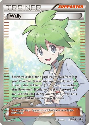 Wally (107 Full Art) (107 Full Art) 107/108  - Holofoil - Ultra Rare