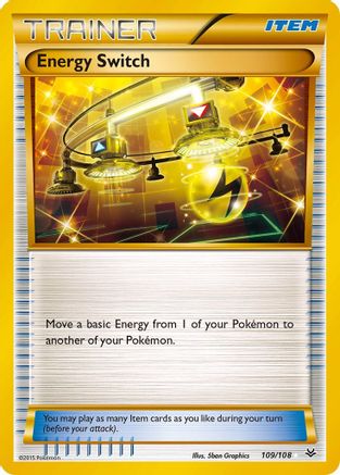 Energy Switch 109  - Holofoil - Secret Rare
