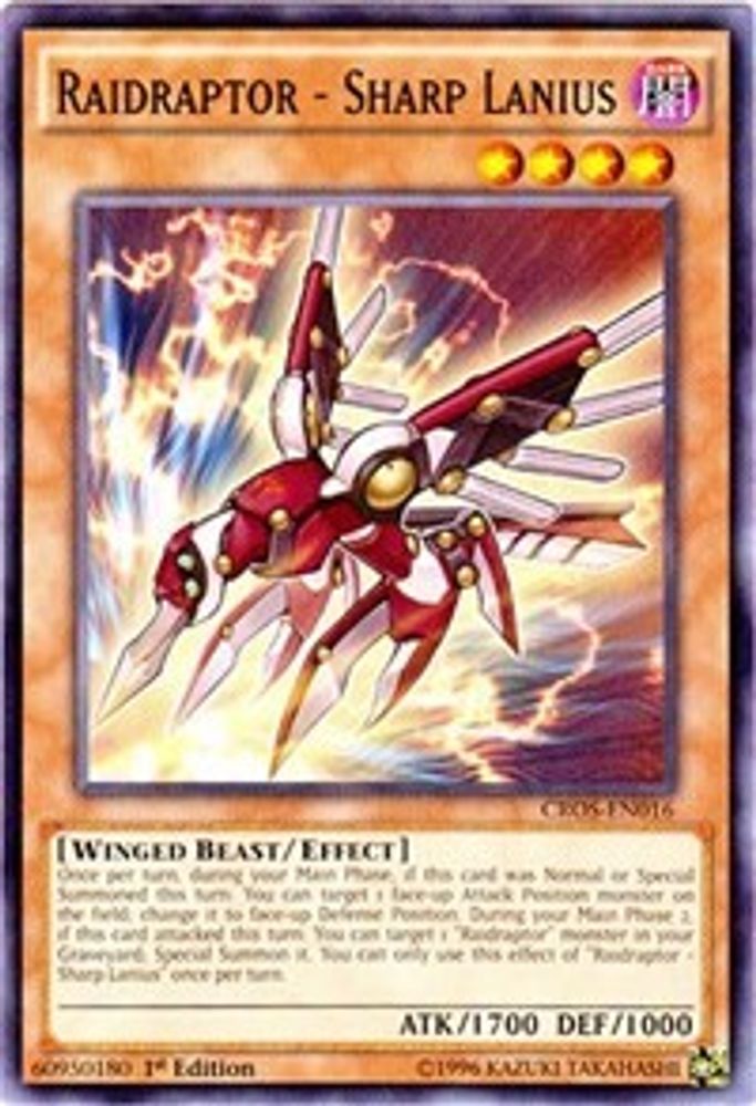 Raidraptor - Sharp Lanius (CROS-EN016) - Common