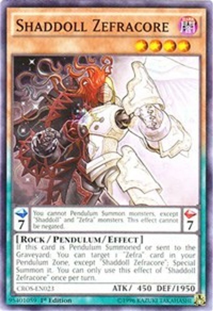 Shaddoll Zefracore (CROS-EN023) - Common