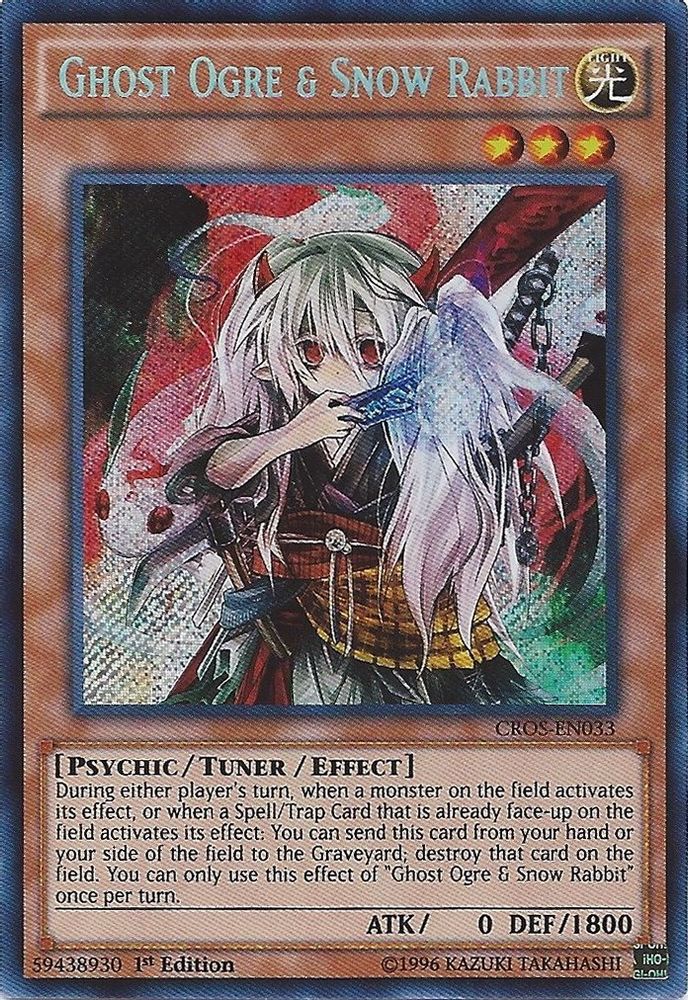 Ghost Ogre & Snow Rabbit (CROS-EN033) - Secret Rare
