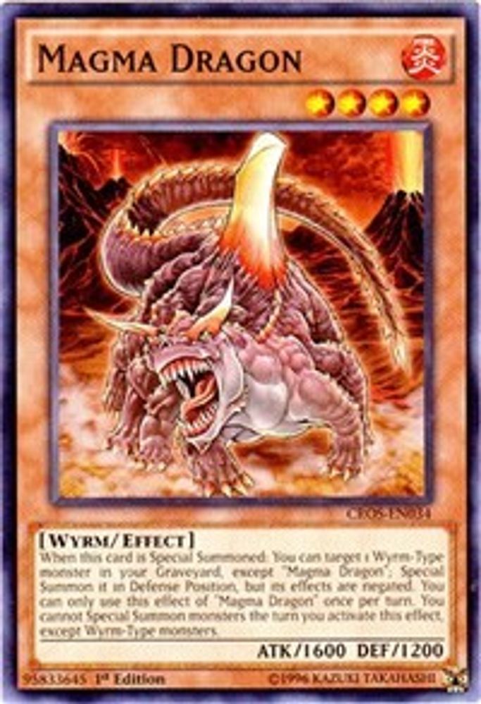 Magma Dragon (CROS-EN034) - Common