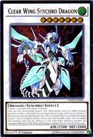 Dragon Synchro à Aile Claire (UTR) [CROS-EN046] Ultimate Rare 