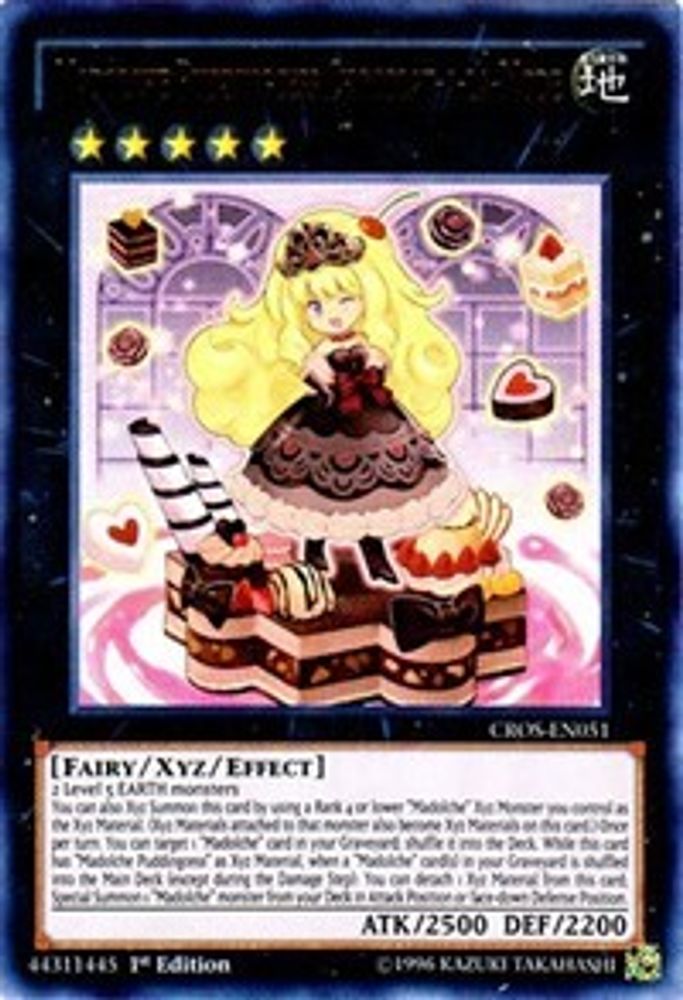Madolche Puddingcess Chocolat-a-la-Mode (CROS-EN051) - Ultra Rare