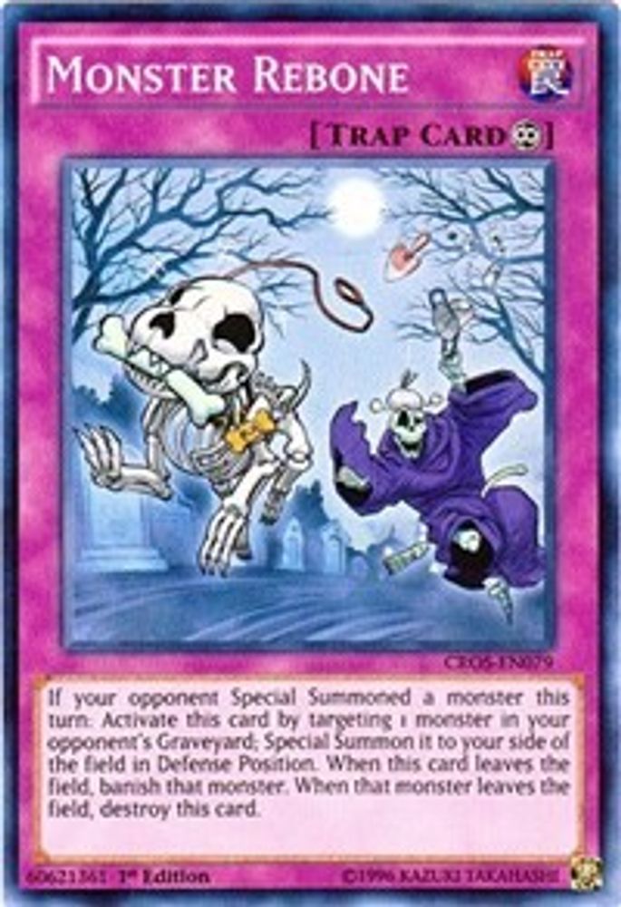 Monster Rebone (CROS-EN079) - Super Rare