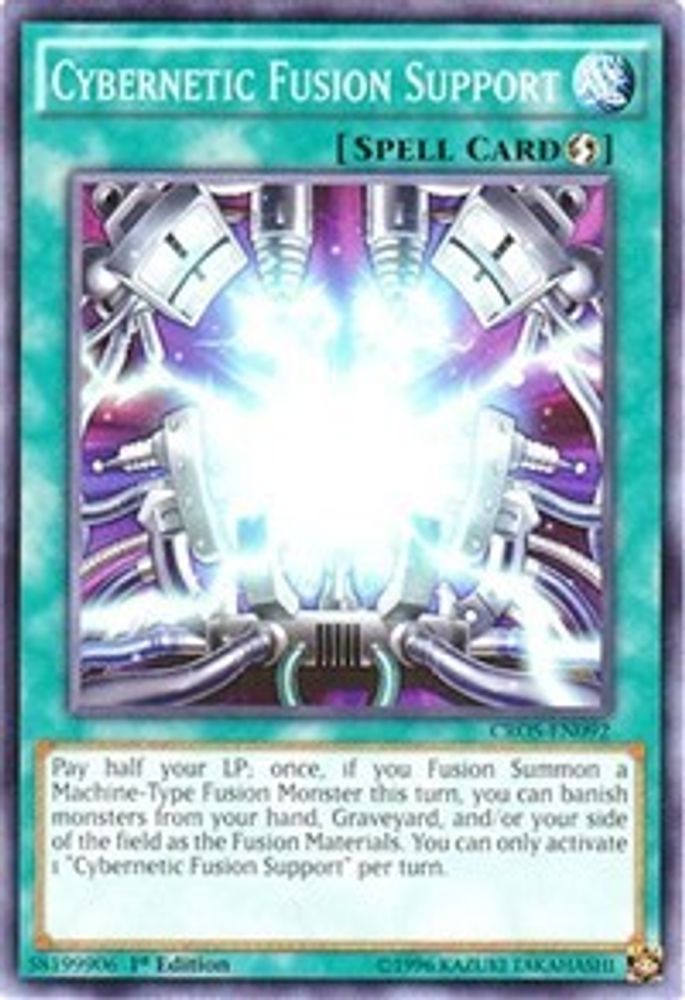 Prise en charge de la fusion cybernétique [CROS-EN092] Commune 