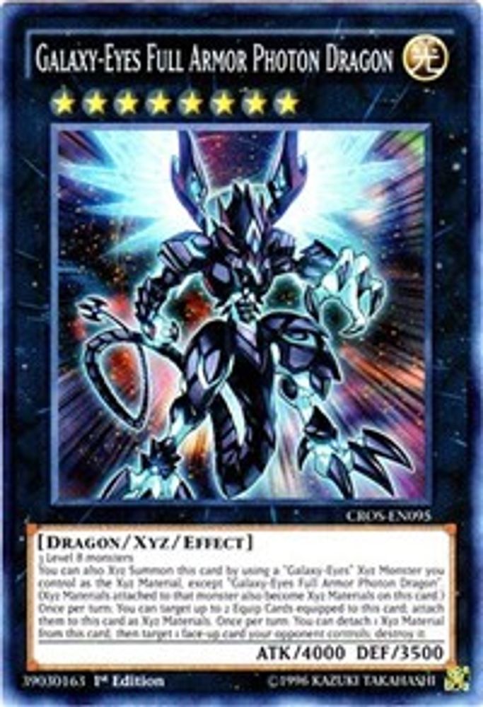 Dragon Photon à Armure Complète aux Yeux Galactiques [CROS-EN095] Super Rare 