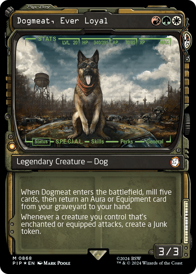 Viande de chien, toujours fidèle (vitrine) (Surge Foil) [Fallout] 