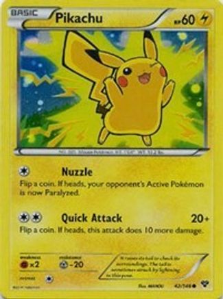Pikachu (2014 Movie Promo) 042/146  - Holofoil - Promo