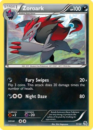 Zoroark (#17 Non-Holo)  - Common