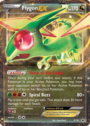 Flygon EX XY61  - Holofoil - Promo
