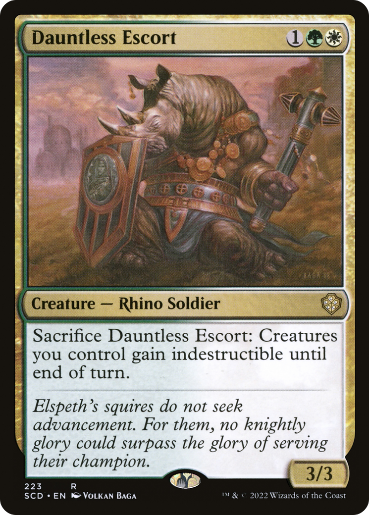 Escorte Dauntless [Decks Commander de Démarrage] 