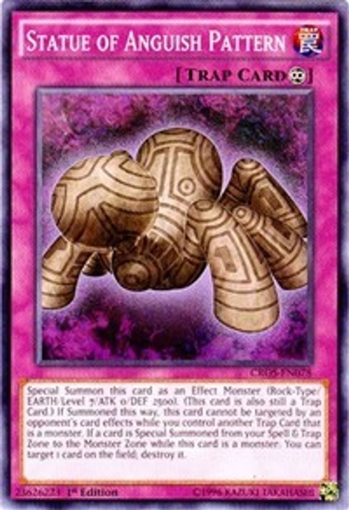 Statue of Anguish Pattern (CROS-EN078) - Common