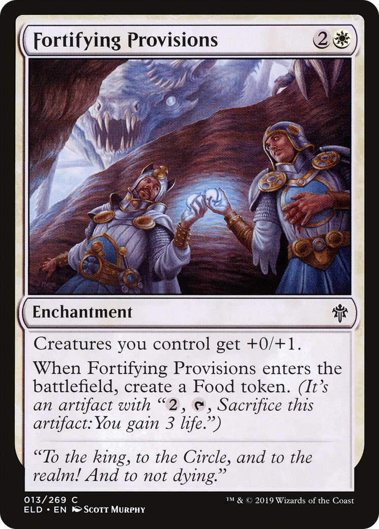 Dispositions fortifiantes [Trône d'Eldraine] 