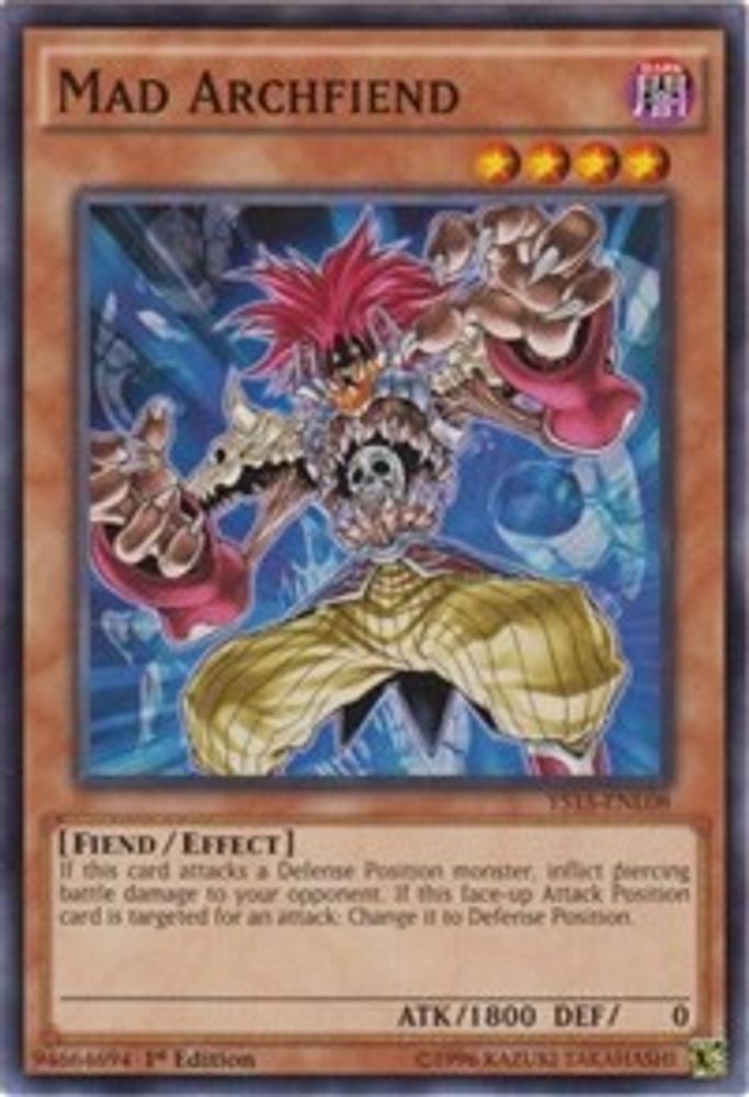 Mad Archfiend (YS15-ENL08) - Common