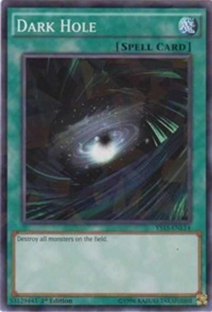 Dark Hole (Shatterfoil) (YS15-ENL14) - Shatterfoil Rare