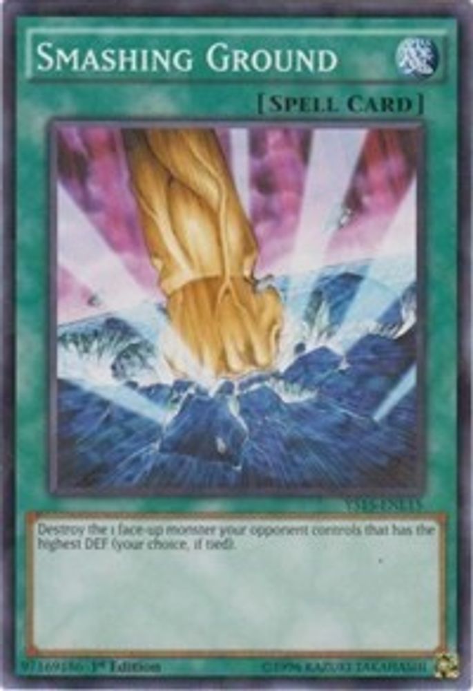 Smashing Ground (Shatterfoil) (YS15-ENL15) - Shatterfoil Rare