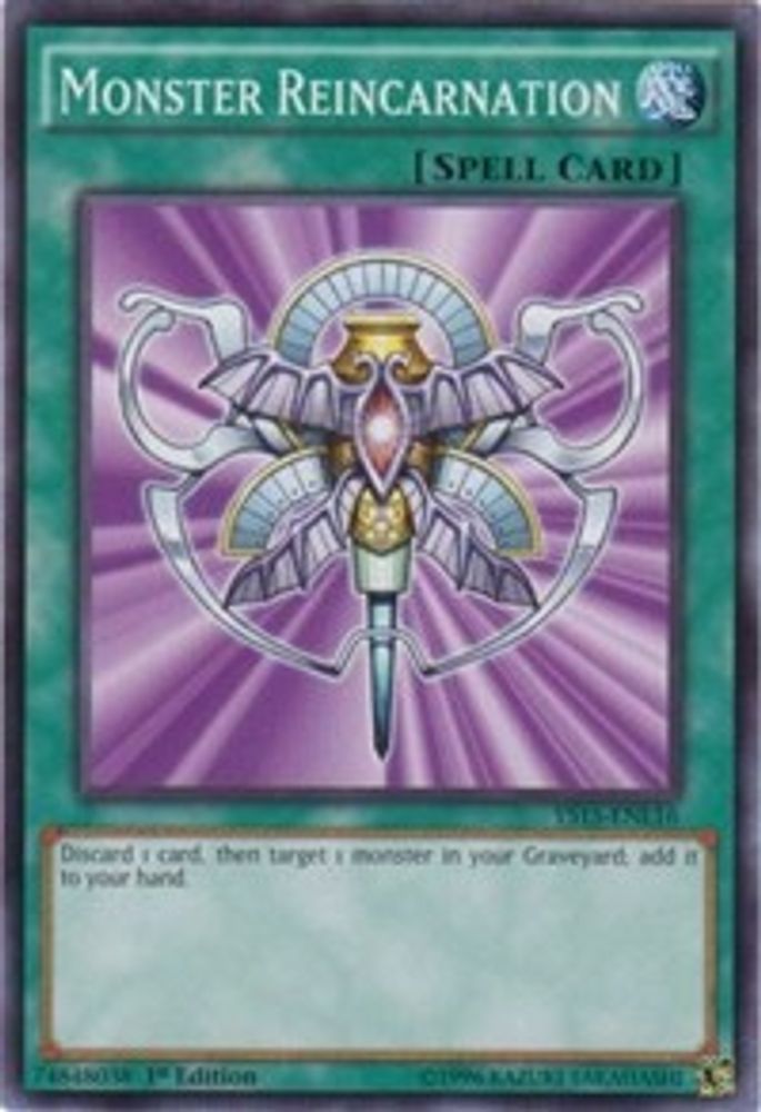 Monster Reincarnation (YS15-ENL16) - Common