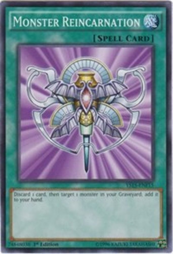 Monster Reincarnation (YS15-ENF15) - Common