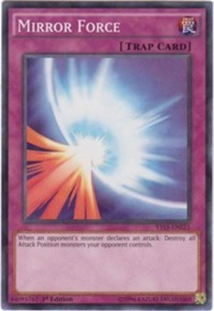 Mirror Force (Shatterfoil) (YS15-ENF21) - Shatterfoil Rare