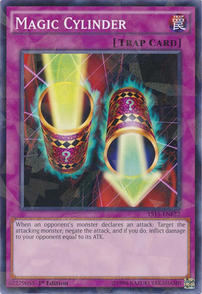 Magic Cylinder (Shatterfoil) (YS15-ENF22) - Shatterfoil Rare