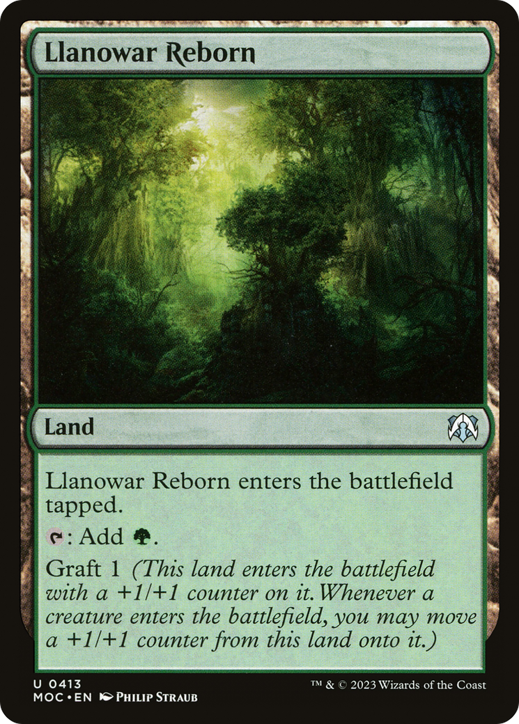 Llanowar Reborn [Marche du commandant de la machine] 