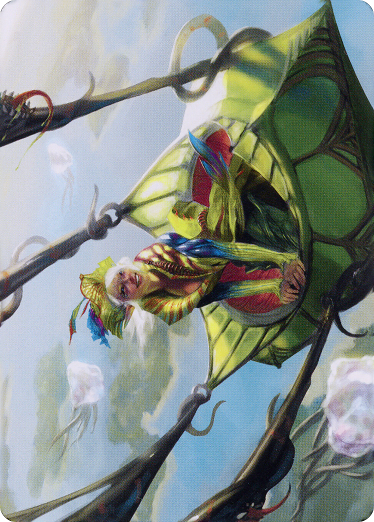 Nael, Avizoa Aeronaut // Nael, Avizoa Aeronaut (ADMU-051) - Dominaria United Art Series (Borderless)