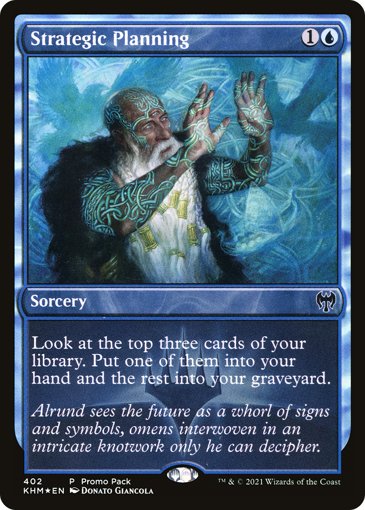 Planification stratégique (Pack promotionnel) [Kaldheim Promos] 
