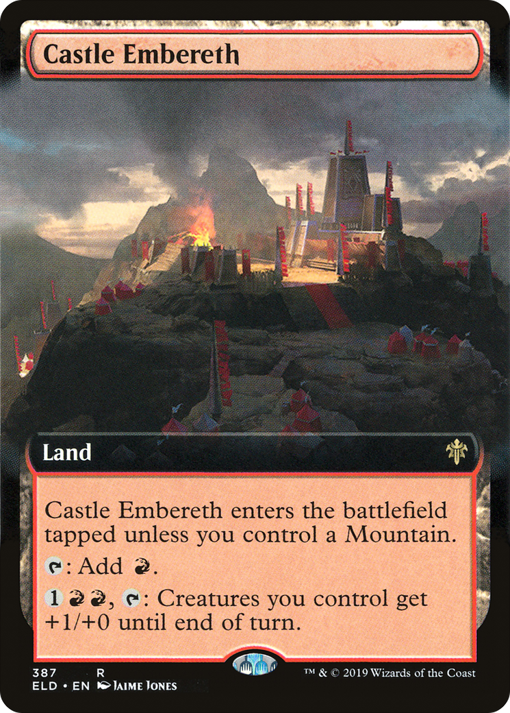 Château Embereth (Art étendu) [Trône d'Eldraine] 