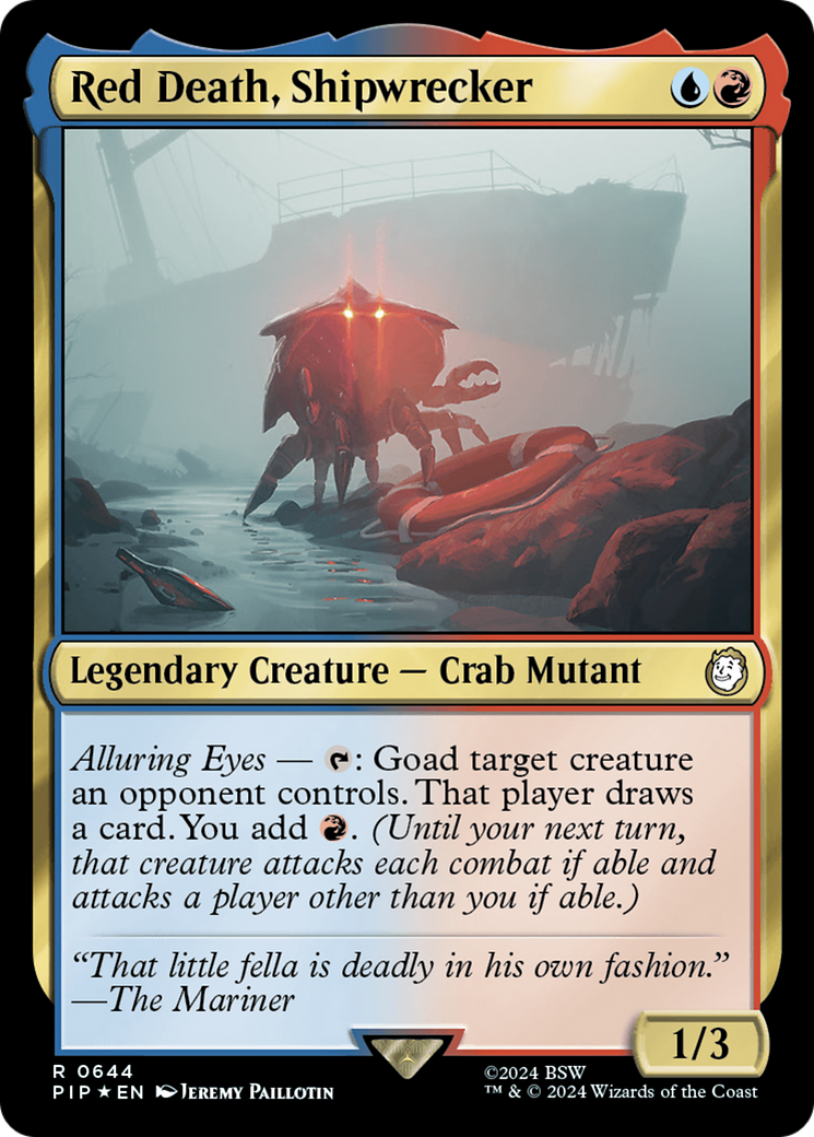 Mort Rouge, Naufrageur (Surge Foil) [Fallout] 