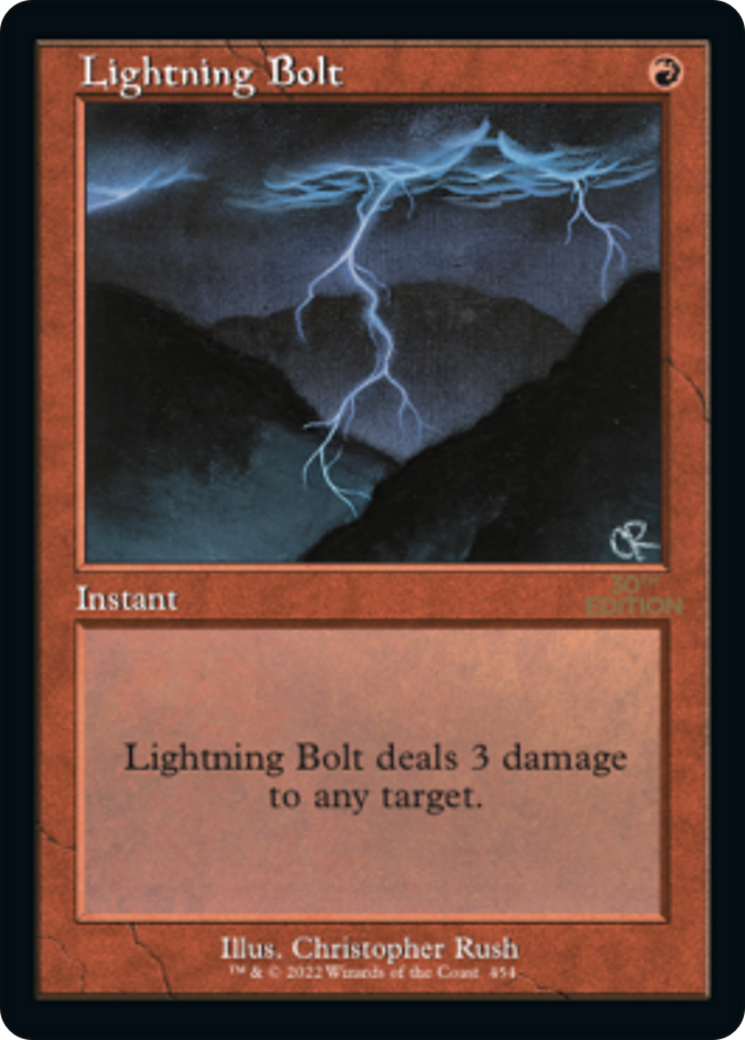 Lightning Bolt (Rétro) [Édition 30e anniversaire] 