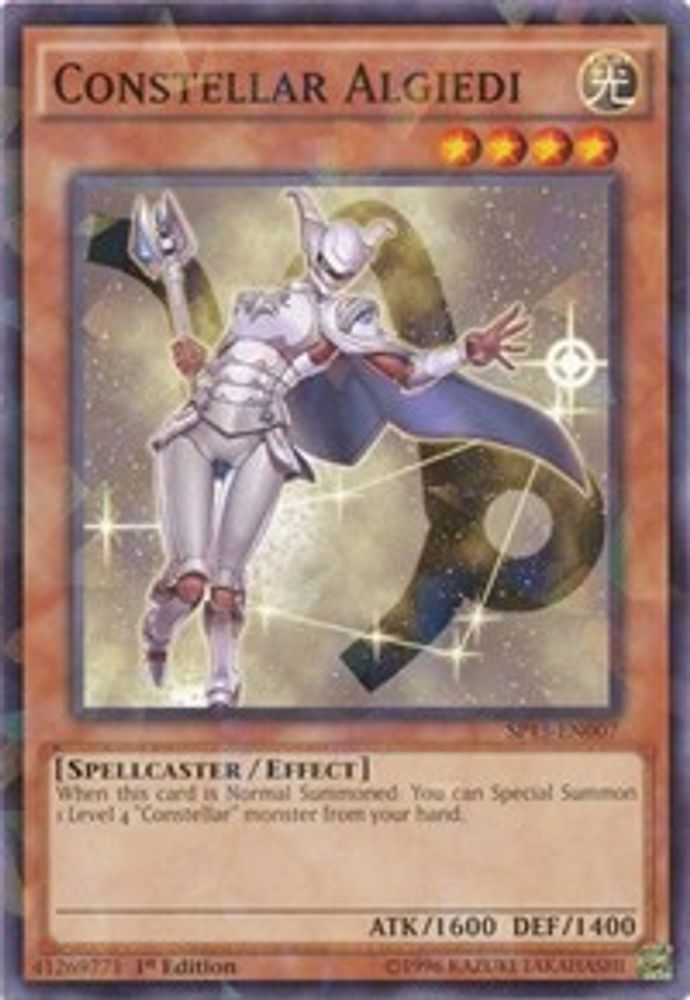 Constellar Algiedi (Shatterfoil) (SP15-EN007) - Shatterfoil Rare