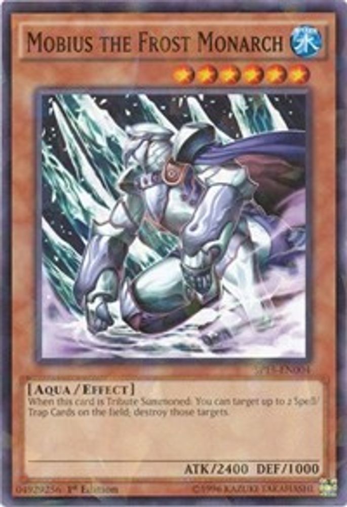Mobius the Frost Monarch (Shatterfoil) (SP15-EN004) - Shatterfoil Rare