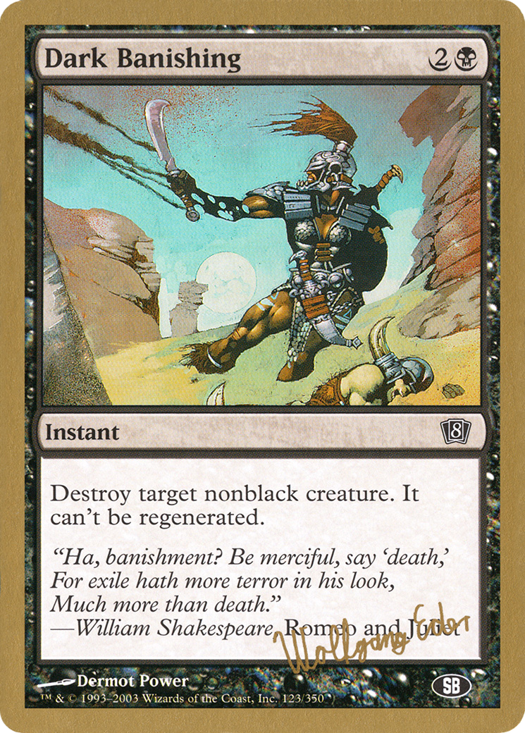 Dark Banishing (Wolfgang Eder) (SB) [Decks de championnat du monde 2003] 