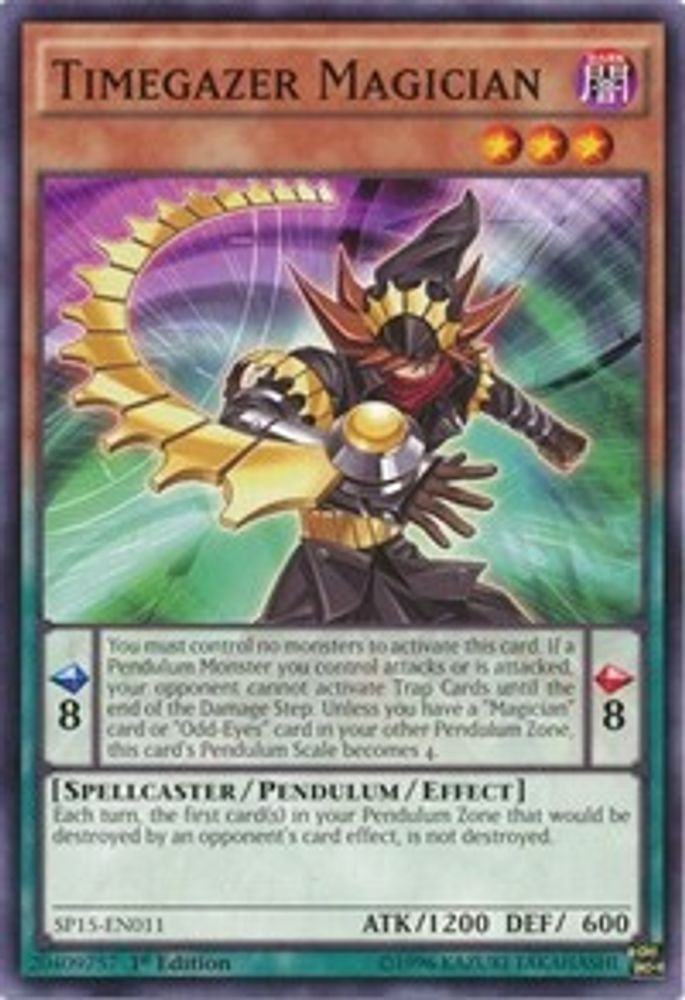 Timegazer Magician (SP15-EN011) - Common