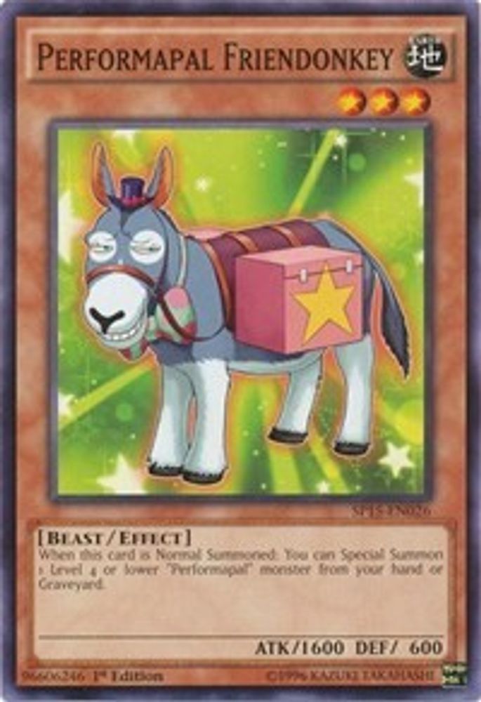 Performapal Friendonkey (SP15-EN026) - Common