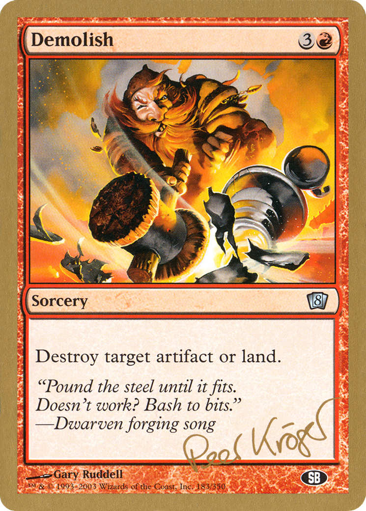 Demolish (WCD-PK183SB) - World Championship Decks 2003