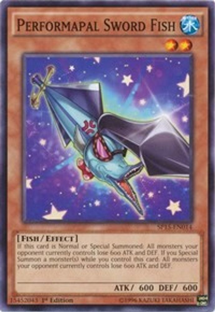 Performapal Sword Fish (SP15-EN014) - Common