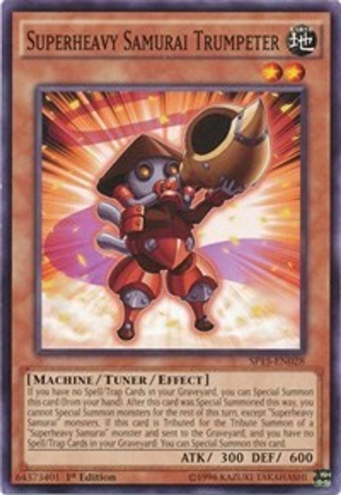 Superheavy Samurai Trumpeter (SP15-EN028) - Common