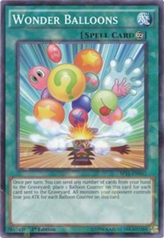 Wonder Balloons (Shatterfoil) (SP15-EN042) - Shatterfoil Rare