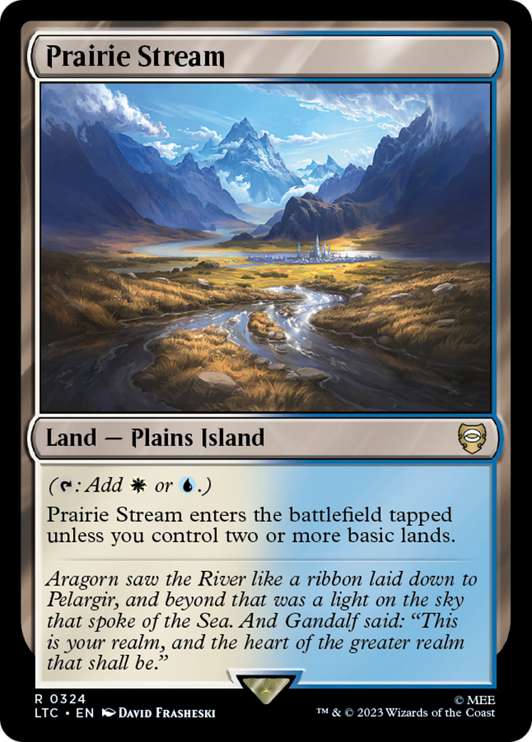 Prairie Stream [Le Seigneur des Anneaux : Les Contes du Commandant de la Terre du Milieu] 