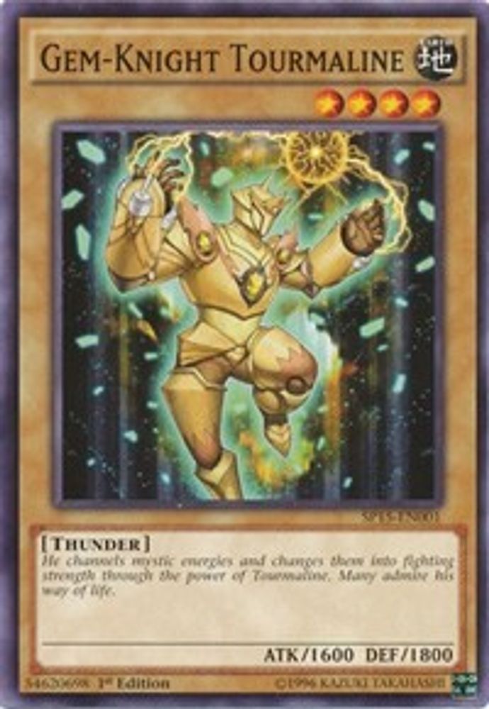 Tourmaline Gem-Knight [SP15-EN001] Commune 
