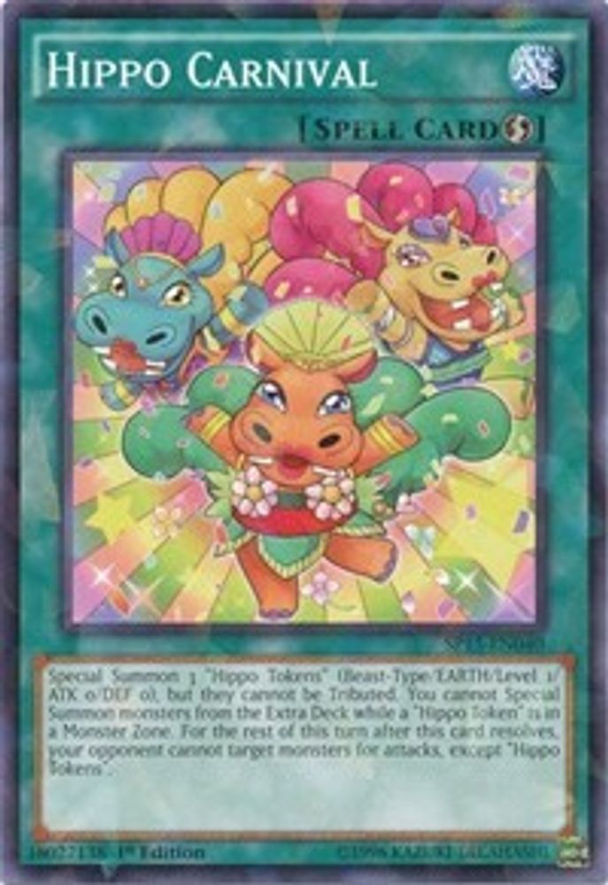 Hippo Carnival (Shatterfoil) (SP15-EN040) - Shatterfoil Rare
