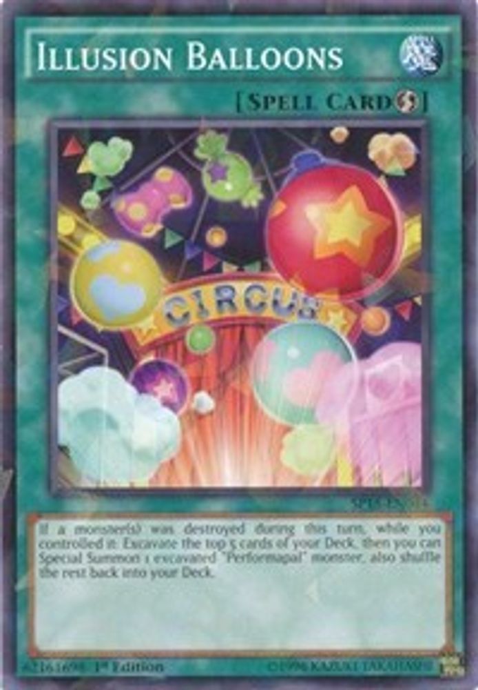 Illusion Balloons (Shatterfoil) (SP15-EN044) - Shatterfoil Rare