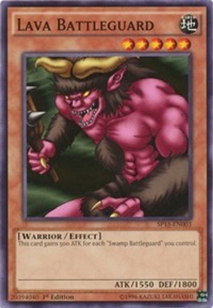 Lava Battleguard (SP15-EN003) - Common