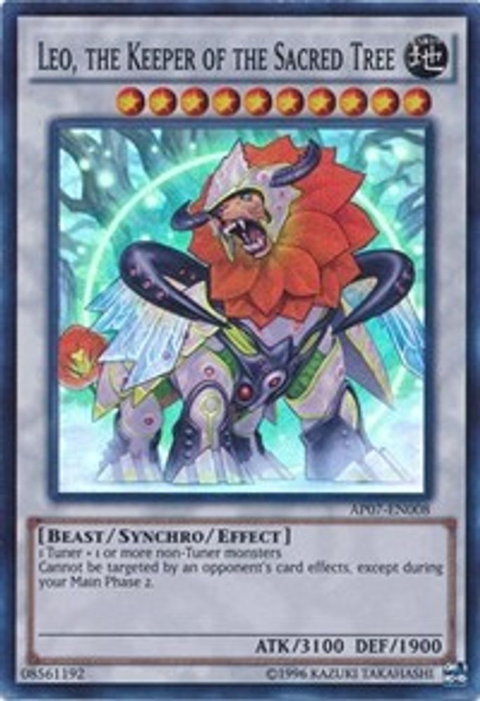 Leo, the Keeper of the Sacred Tree (AP07-EN008) - Super Rare