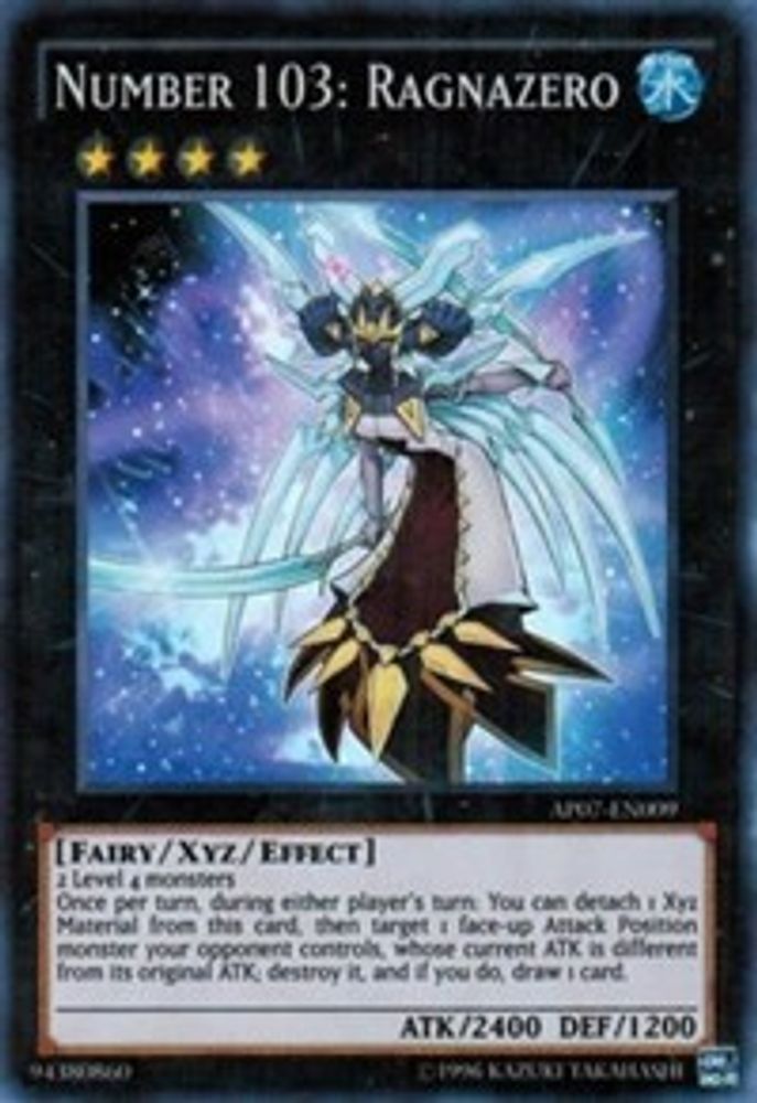 Number 103: Ragnazero (AP07-EN009) - Super Rare