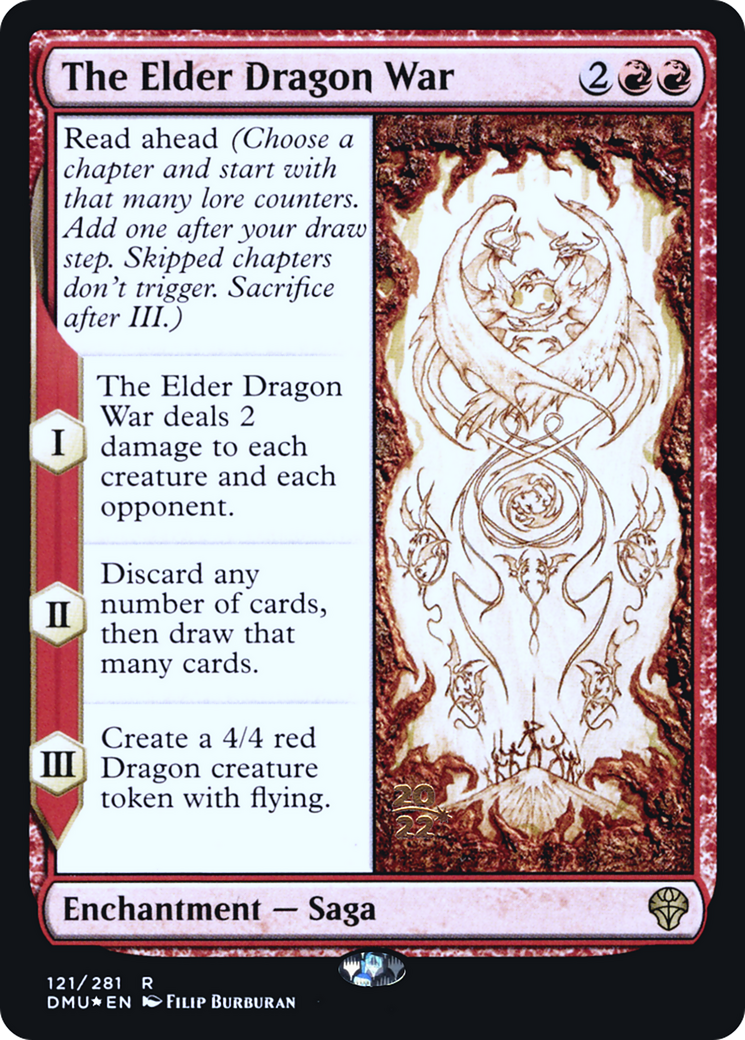 The Elder Dragon War [Promotions avant-première de Dominaria United] 